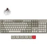 Kép 1/4 - Keychron C2 Pro 8K USB-C magyar Super Brown mechanikus billentyűzet szürke