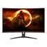 Kép 5/6 - AOC C32G2ZE/BK 31.5inch 1920x1080 VA Curved 240Hz 1MS MPRT FreeSync Premium DPx1 HDMIx1 VESA 100x100 GAMING LINE