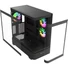 Kép 9/9 - Thermaltake View 290 TG ARGB táp nélküli ablakos Mid Tower számítógépház fekete