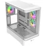 Kép 1/10 - Thermaltake View 290 TG ARGB táp nélküli ablakos Mid Tower számítógépház fehér