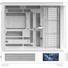Kép 2/6 - Thermaltake View 600 TG táp nélküli ablakos Full Tower számítógépház fehér 6"-os LCD kijelzővel