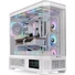Kép 3/6 - Thermaltake View 600 TG táp nélküli ablakos Full Tower számítógépház fehér 6"-os LCD kijelzővel