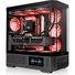 Kép 2/7 - Thermaltake View 370 TG ARGB táp nélküli ablakos Mid Tower számítógépház fekete