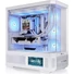 Kép 2/7 - Thermaltake View 370 TG ARGB Snow táp nélküli ablakos Mid Tower számítógépház fehér