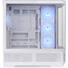 Kép 5/7 - Thermaltake View 370 TG ARGB Snow táp nélküli ablakos Mid Tower számítógépház fehér