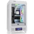 Kép 2/6 - Thermaltake The Tower 200 Snow / Win / SPCC / Tempered Glass*1 / CT140 Fan*2 / Color Box