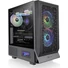 Kép 6/6 - Thermaltake Ceres 300 TG ARGB / Black / Win / SPCC / Tempered Glass*1 / CT140 ARGB Fan*2 / CT140 Fan*1 / Brown Box