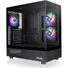 Kép 1/6 - Thermaltake View 270 Plus TG ARGB táp nélküli ablakos Mid Tower számítógépház fekete