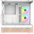 Kép 5/7 - Thermaltake View 270 Plus WS ARGB Snow táp nélküli ablakos Mid Tower számítógépház fehér
