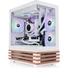 Kép 2/7 - Thermaltake View 170 WS ARGB Snow táp nélküli ablakos MT Mini Tower számítógépház fehér
