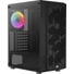 Kép 2/10 - Számítógépház Aerocool Hive v3 FRGB ATX Fekete Edzett üveg