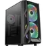 Kép 10/10 - Számítógépház Aerocool AirHawk Duo RGB ATX Fekete Edzett üveg