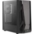 Kép 2/8 - Számítógépház Aerocool NightHawk Duo RGB ATX Fekete Edzett üveg