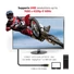 Kép 4/10 - Club 3D Kábel - CAC-1069B (DisplayPort 1.4 HBR3, 8K@60Hz, 4m, 24AWG, fekete, VESA tanúsított, M / M)