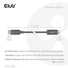 Kép 3/8 - Club 3D Kábel - CAC-1083 (DisplayPort 1.4 to HDMI 2.0, aktív adapter, 4K60Hz, HDR, 2m)