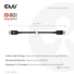 Kép 3/8 - Club 3D Kábel - CAC-1094 (DisplayPort 2.1, 8K240Hz, 2m, DP80, VESA tanúsítvány, M / M)