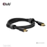Kép 6/8 - Club 3D Kábel - CAC-1094 (DisplayPort 2.1, 8K240Hz, 2m, DP80, VESA tanúsítvány, M / M)