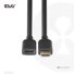 Kép 7/9 - Club 3D Kábel - CAC-1322 (HDMI 2.1 Ultra High Speed, 4K120Hz 8K60Hz, 30AWG, 48Gbps, 1m, M / F)