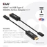 Kép 2/10 - Club 3D Átalakító - CAC-1333 (HDMI to USB-C aktív, 4K60Hz, M / F)
