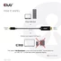 Kép 4/10 - Club 3D Kábel - CAC-1334 (HDMI to USB-C, Aktív, M / M, 4K60Hz, 1.8m)