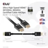 Kép 2/11 - Club 3D Kábel - CAC-1370 (HDMI 2.1 Ultra High-Speed, 48Gbps, 4K120Hz, 8K60Hz, 1.5m, HDMI M / M, alacsony EMI, VRR, QMS)