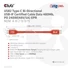 Kép 7/13 - Club 3D Kábel - CAC-1515 (USB2.0 Type-C, 480Mb, 240W PD, 4m, kétirányú, USB-IF Certified)