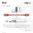 Kép 8/13 - Club 3D Kábel - CAC-1515 (USB2.0 Type-C, 480Mb, 240W PD, 4m, kétirányú, USB-IF Certified)