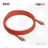 Kép 9/13 - Club 3D Kábel - CAC-1515 (USB2.0 Type-C, 480Mb, 240W PD, 4m, kétirányú, USB-IF Certified)