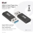 Kép 2/7 - Club 3D Átalakító - CAC-1525 (3.2 USB-A Gen 1 to 3.2 USB-C Gen 1, Bidirectional)