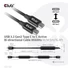 Kép 2/11 - Club 3D Kábel - CAC-1535 (3.2 USB-C Gen 2 to 3.2 USB-C Gen 2, 60W PD, 8K60Hz, Bidirectional, 5m)