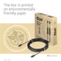 Kép 11/11 - Club 3D Kábel - CAC-1535 (3.2 USB-C Gen 2 to 3.2 USB-C Gen 2, 60W PD, 8K60Hz, Bidirectional, 5m)