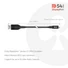 Kép 3/7 - Club 3D Kábel - CAC-1563 (USB-C to DisplayPort 2.1, 8K120Hz, 2m, M / M)
