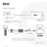Kép 4/8 - Club 3D Átalakító - CAC-1720 (USB-A & VGA to HDMI, M / F, 0.6m, 28AWG, Full HD 1080p)