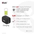 Kép 8/14 - Club 3D Hálózati töltő - CAC-1913EU (65W GAN, Triple port 2xUSB-C 1xUSB-A PD 3.0)