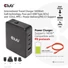 Kép 2/10 - Club 3D Hálózati Töltő - CAC-1917 (140W GaN, 3x USB-C, 1x USB-A, PD3.1, 4 csatlakozó)