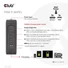 Kép 4/10 - Club 3D Hálózati Töltő - CAC-1917 (140W GaN, 3x USB-C, 1x USB-A, PD3.1, 4 csatlakozó)
