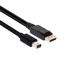 Kép 4/6 - Club 3D Kábel - CAC-2163 (Mini DisplayPort to DisplayPort 1.2, 2m, 4K 60Hz, Bidirektional, 21.6Gbps, zárral)