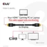Kép 5/9 - Club 3D Kábel - CAC-2314 (HDMI 2.0 4K60Hz RedMere, M / M, 15m, 18Gbps, UHD, AWG28)