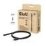 Kép 1/7 - Club 3D Kábel - CAC-2502 (USB-C to USB-C, M / F, 40Gbps, 8K60Hz, 240W, DP 1.4 Alternate Mode, 1m)