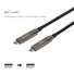 Kép 3/7 - Club 3D Kábel - CAC-2580 (USB-C to USB-C, M / M, AOC kábel, 8K60Hz, 10Gbps, 60W, 15m)