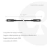 Kép 6/7 - Club 3D Kábel - CAC-2580 (USB-C to USB-C, M / M, AOC kábel, 8K60Hz, 10Gbps, 60W, 15m)