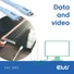 Kép 5/8 - Club 3D Kábel - CAC-3003 (USB-C, PD 240W, 20Gbps, 4K60Hz, kék, M / M, 2m)