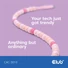 Kép 3/10 - Club 3D Kábel - CAC-3010 (USB-C, PD 240W, 20Gbps, 4K60Hz, pink, M / M, 2m)
