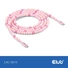 Kép 7/10 - Club 3D Kábel - CAC-3010 (USB-C, PD 240W, 20Gbps, 4K60Hz, pink, M / M, 2m)
