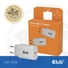 Kép 1/7 - Club 3D Hálózati Adapter - CAC-3020 (2db / csomag, 30W USB-C, PD3.0, túltöltés védelem, kicsi méret, fehér)