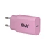 Kép 2/8 - Club 3D Hálózati Adapter - CAC-3021 (2db / csomag, 30W USB-C, PD3.0, túltöltés védelem, kicsi méret, pink)