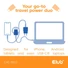 Kép 7/8 - Club 3D Hálózati Adapter - CAC-3022 (2db / csomag, 30W USB-C, PD3.0, túltöltés védelem, kicsi méret, kék)