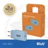 Kép 1/8 - Club 3D Hálózati Adapter - CAC-3022 (2db / csomag, 30W USB-C, PD3.0, túltöltés védelem, kicsi méret, kék)
