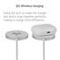 Kép 4/9 - Club 3D Vezeték nélküli töltő - CAC-3026 (Qi2 25W Wireless, 1m, fehér)