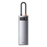 Kép 1/5 - Baseus Metal Gleam Series 8 az 1-ben multifunkciónális USB-C hub (CAHUB-CV0G)
